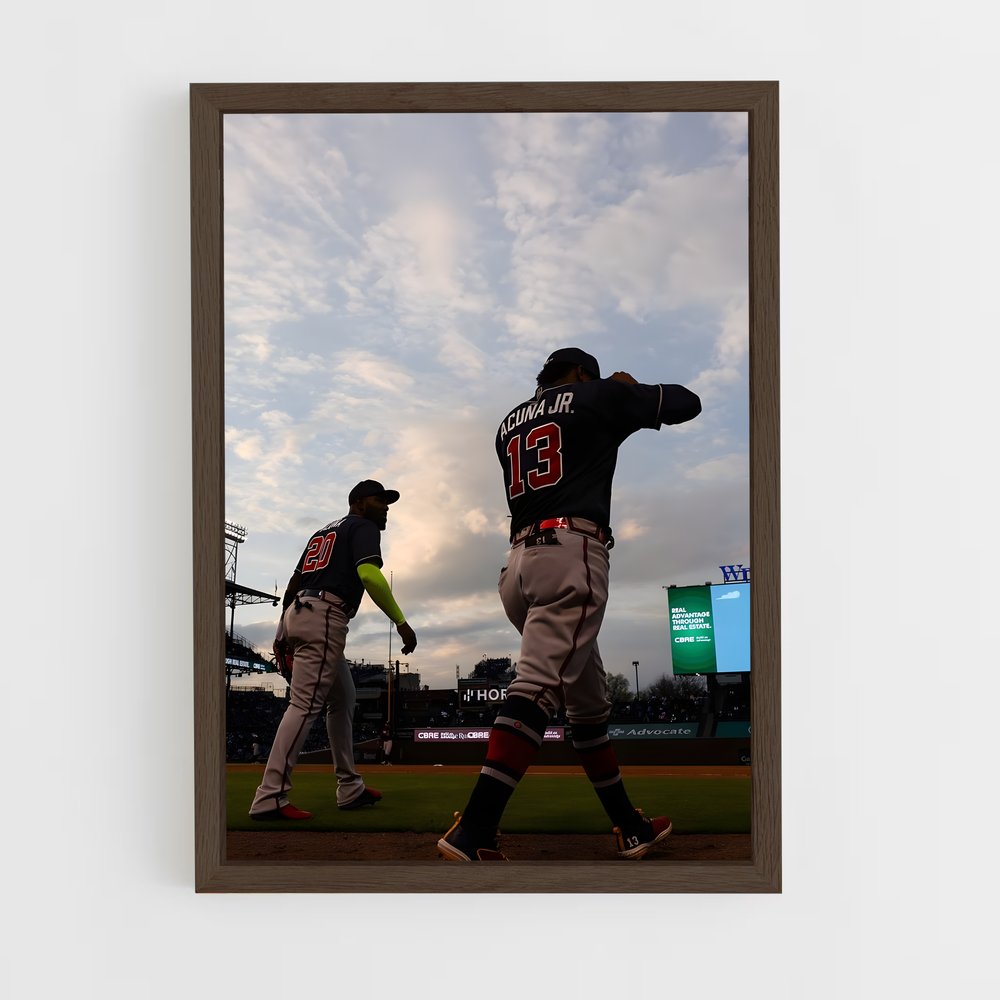 Poster En Route pour la Victoire – affiche Baseball (vue 5)